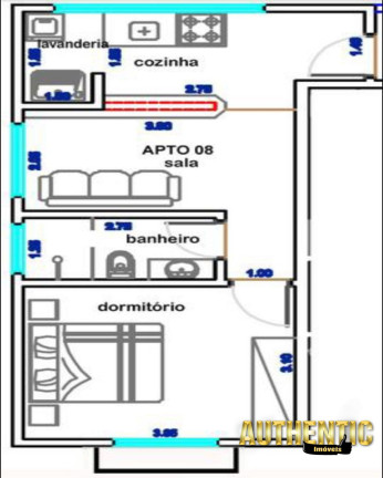 Imagem Kitnet com 1 Quarto à Venda, 36 m² em Nossa Senhora Aparecida - Itu Imagem Kitnet com 1 Quarto à Venda, 36 m² em Nossa Senhora Aparecida - Itu