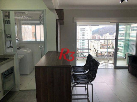 Imagem Studio com 1 Quarto à Venda, 53 m² em Ponta Da Praia - Santos