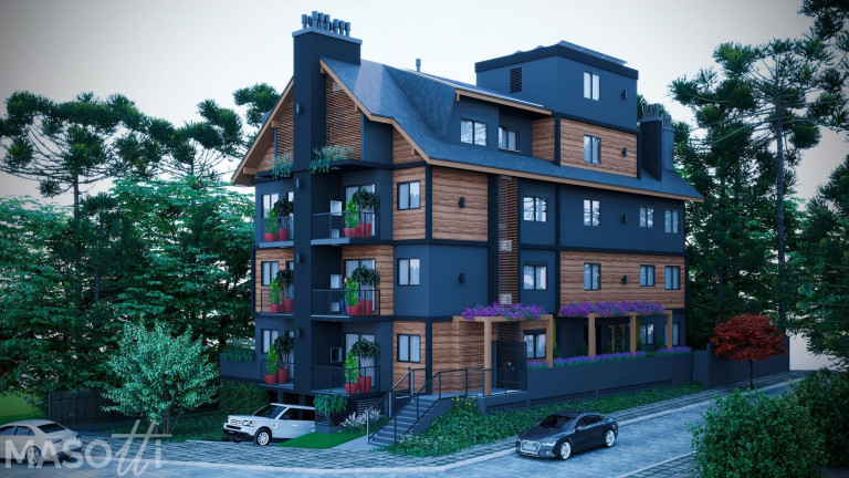 Apartamento com 2 Quartos à Venda, 7.475 m² em Centro  - Canela
