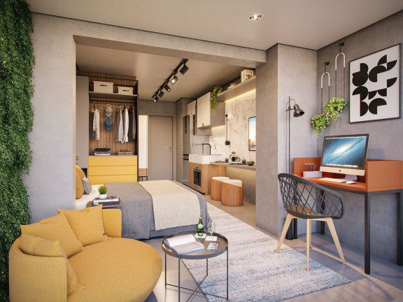Imagem Studio com 1 Quarto à Venda, 22 m² em Campo Belo - São Paulo