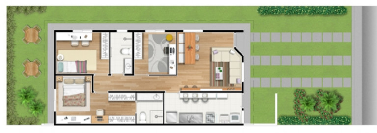 Imagem Casa com 2 Quartos à Venda, 54 m² em Parque Nova Veneza - Sumaré Imagem Casa com 2 Quartos à Venda, 54 m² em Parque Nova Veneza - Sumaré