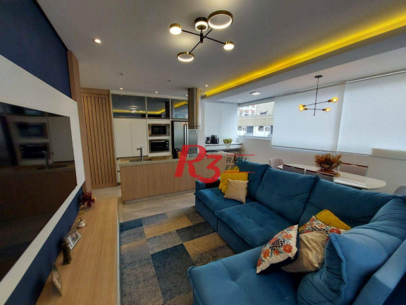 Imagem Apartamento com 2 Quartos à Venda, 72 m² em Gonzaga - Santos