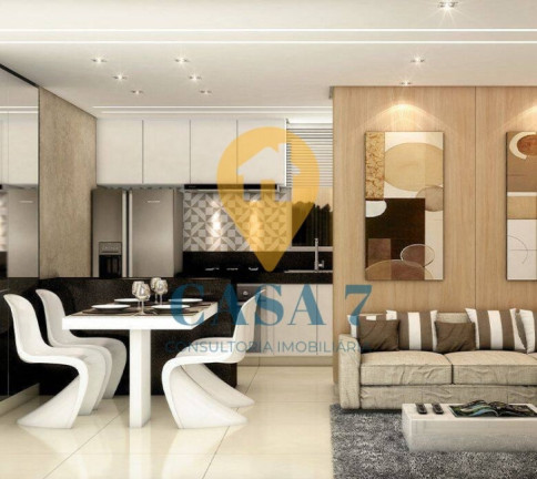 Imagem Apartamento com 1 Quarto à Venda, 40 m² em Serra - Belo Horizonte
