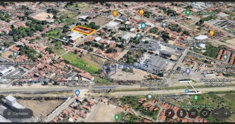 Imagem Terreno à Venda, 2.349 m² em Parque Potira - Caucaia
