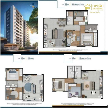 Imagem Apartamento com 2 Quartos para Alugar, 47 m² em Nossa Senhora Aparecida - Itu Imagem Apartamento com 2 Quartos para Alugar, 47 m² em Nossa Senhora Aparecida - Itu