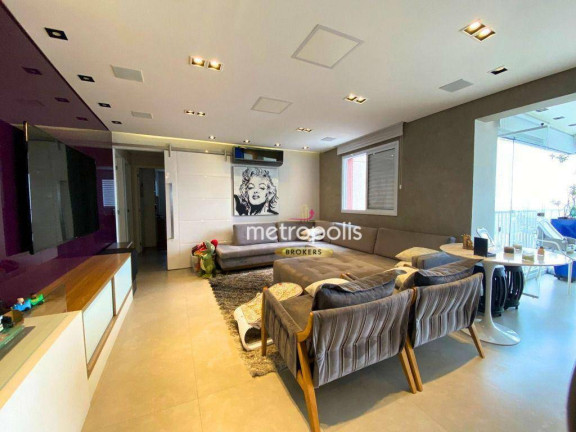 Imagem Apartamento com 3 Quartos à Venda, 124 m² em Campestre - Santo André