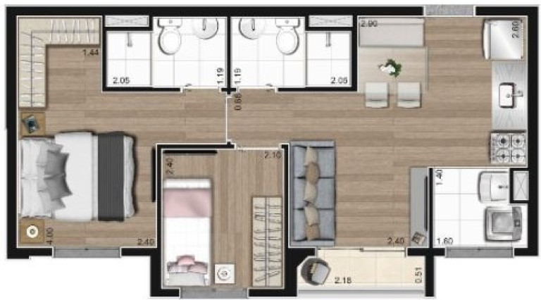 Imagem Apartamento com 2 Quartos à Venda, 38 m² em Barra Funda - São Paulo Imagem Apartamento com 2 Quartos à Venda, 38 m² em Barra Funda - São Paulo
