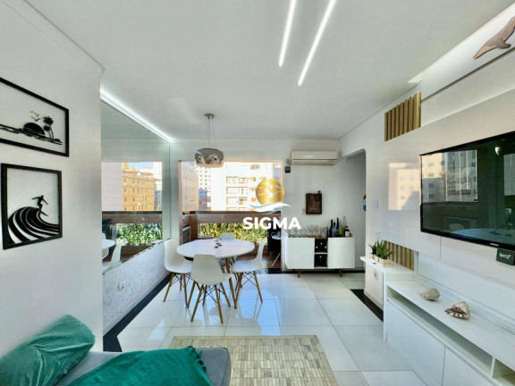 Apartamento com 2 Quartos à Venda, 65 m² em Jardim Astúrias - Guarujá