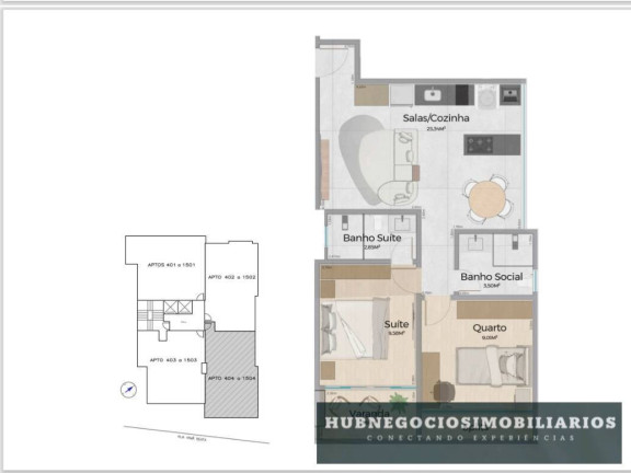 Imagem Apartamento com 2 Quartos à Venda, 64 m² em Centro - Montes Claros Imagem Apartamento com 2 Quartos à Venda, 64 m² em Centro - Montes Claros