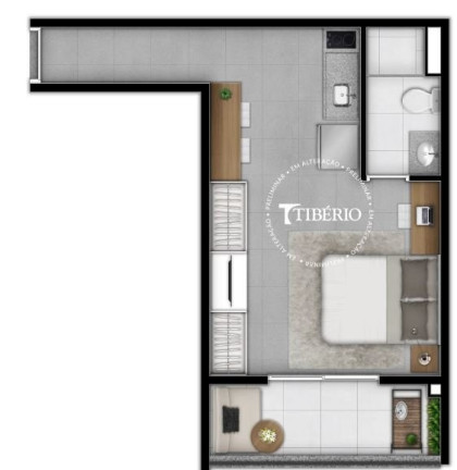 Imagem Imóvel com 1 Quarto à Venda, 28 m² em Vila Mariana - São Paulo