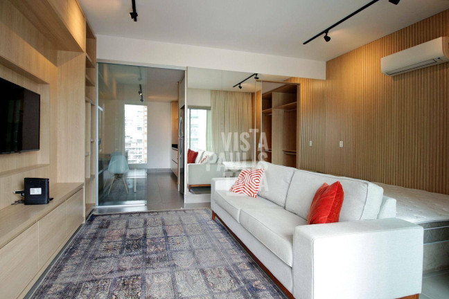 Apartamento com 1 Quarto para Alugar, 50 m² em Itaim Bibi - São Paulo