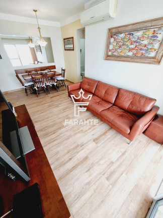 Imagem Apartamento com 3 Quartos para Alugar, 115 m² em José Menino - Santos