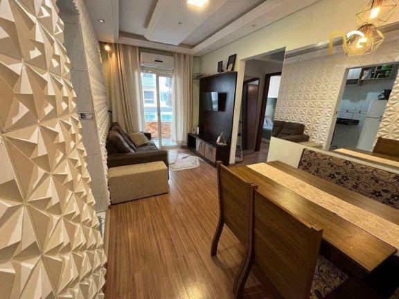 Apartamento com 2 Quartos à Venda, 70 m² em Vila Assunção - Praia Grande