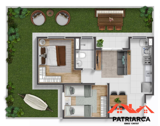 Imagem Apartamento com 2 Quartos à Venda, 42 m² em Terra Preta - Monte Mor Imagem Apartamento com 2 Quartos à Venda, 42 m² em Terra Preta - Monte Mor