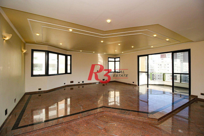 Imagem Apartamento com 5 Quartos à Venda ou Locação, 400 m² em Embaré - Santos Imagem Apartamento com 5 Quartos à Venda ou Locação, 400 m² em Embaré - Santos