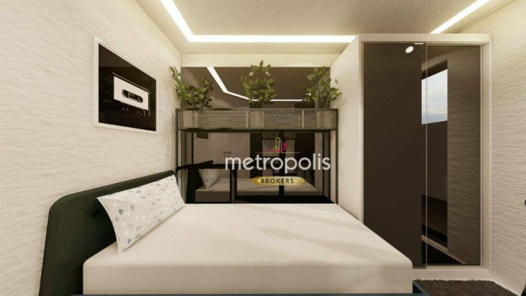 Imagem Apartamento com 2 Quartos à Venda, 58 m² em Campestre - Santo André