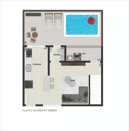 Imagem Imóvel com 2 Quartos à Venda, 85 m² em Vila Atlântica - Mongaguá