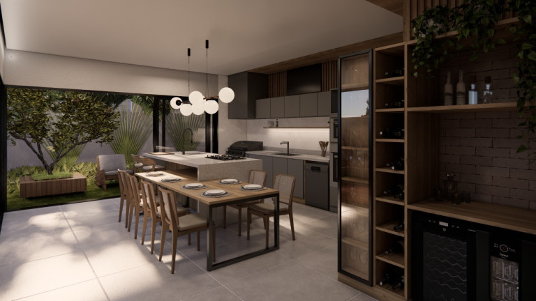 Imagem Casa com 3 Quartos à Venda, 260 m² em Alphaville Nova Esplanada 3 - Votorantim