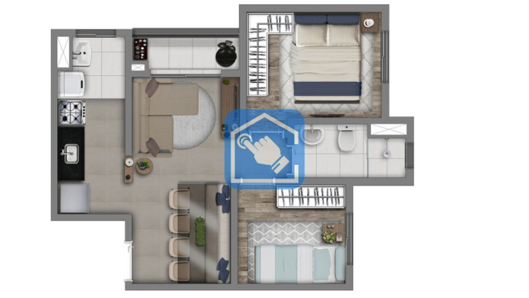 Imagem Apartamento com 2 Quartos à Venda, 36 m² em Vila Carmosina - São Paulo Imagem Apartamento com 2 Quartos à Venda, 36 m² em Vila Carmosina - São Paulo