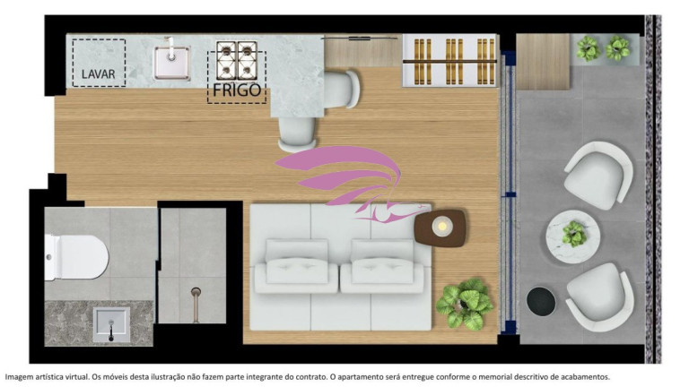 Imagem Imóvel com 1 Quarto à Venda, 34 m² em Centro - Curitiba Imagem Imóvel com 1 Quarto à Venda, 34 m² em Centro - Curitiba