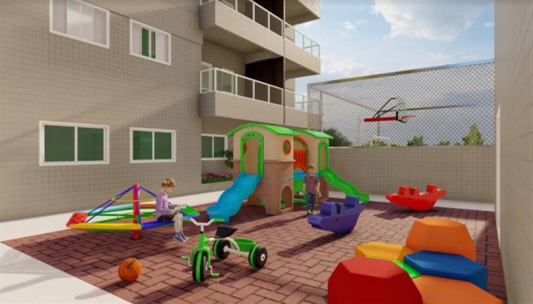 Imagem Apartamento com 2 Quartos à Venda, 70 m² em Guilhermina - Praia Grande