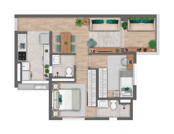 Imagem Apartamento com 1 Quarto à Venda, 48 m² em Perdizes - São Paulo Imagem Apartamento com 1 Quarto à Venda, 48 m² em Perdizes - São Paulo