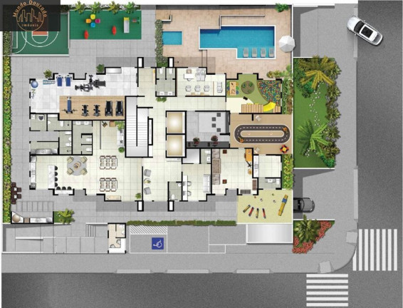 Imagem Apartamento com 3 Quartos à Venda, 92 m² em Campestre - Santo André