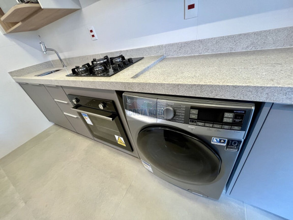 Imagem Apartamento com 1 Quarto para Alugar, 54 m² em Boqueirão - Santos Imagem Apartamento com 1 Quarto para Alugar, 54 m² em Boqueirão - Santos