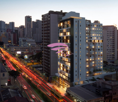 Imóvel com 1 Quarto à Venda, 27 m² em Centro - Curitiba