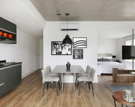 Imagem Apartamento com 1 Quarto à Venda, 62 m² em Cidade Monções Imagem Apartamento com 1 Quarto à Venda, 62 m² em Cidade Monções