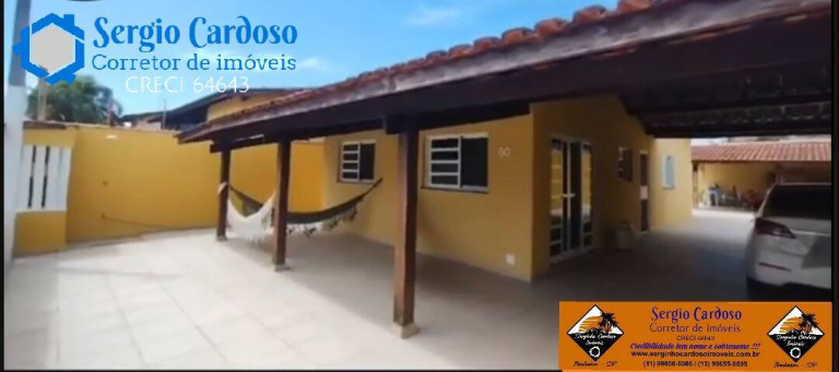 Casa com 2 Quartos à Venda, 119 m² em Jardim Regina - Itanhaém