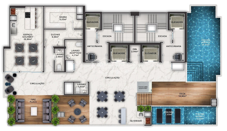 Imagem Imóvel com 1 Quarto à Venda, 43 m² em Centro - Itapema Imagem Imóvel com 1 Quarto à Venda, 43 m² em Centro - Itapema