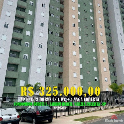 Apartamento com 2 Quartos à Venda, 50 m² em Jardim Buriti - Várzea Paulista