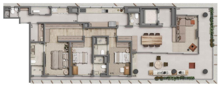 Imagem Apartamento com 3 Quartos à Venda, 319 m² em Itaim Bibi - São Paulo Imagem Apartamento com 3 Quartos à Venda, 319 m² em Itaim Bibi - São Paulo