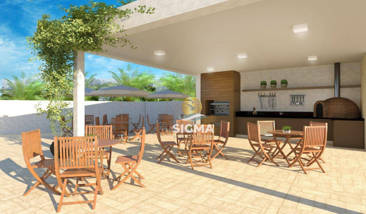 Imagem Apartamento com 3 Quartos à Venda, 103 m² em Jardim Astúrias - Guarujá