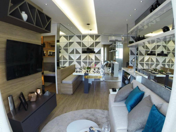 Apartamento com 2 Quartos à Venda, 48 m² em Parque Das Nações - Santo André