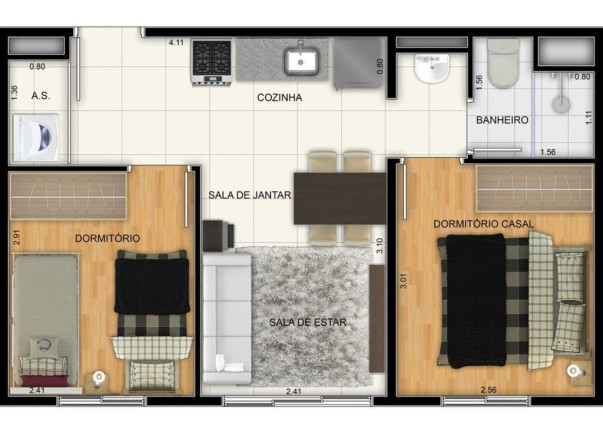 Imagem Apartamento com 1 Quarto à Venda, 25 m² em Vila Itaim - São Paulo