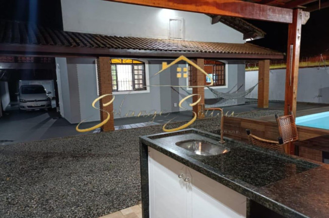Imagem Casa com 3 Quartos para Alugar,  em Bopiranga - Itanhaém
