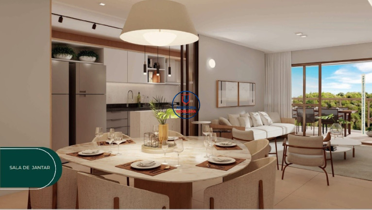 Apartamento com 3 Quartos para Alugar ou Temporada, 100 m² em Tirol - Natal