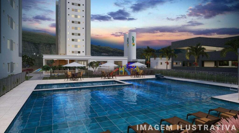 Imagem Apartamento com 2 Quartos à Venda, 44 m² em Alcântara - São Gonçalo