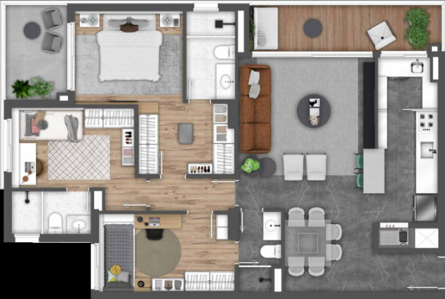 Imagem Apartamento com 2 Quartos à Venda, 87 m² em Passo Da Areia - Porto Alegre