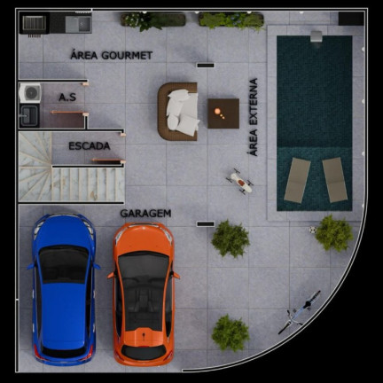 Imagem Casa com 2 Quartos à Venda, 96 m² em Maracanã - Praia Grande Imagem Casa com 2 Quartos à Venda, 96 m² em Maracanã - Praia Grande
