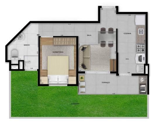 Imagem Apartamento com 2 Quartos à Venda, 20 m² em Vila Palmares - Franco Da Rocha Imagem Apartamento com 2 Quartos à Venda, 20 m² em Vila Palmares - Franco Da Rocha