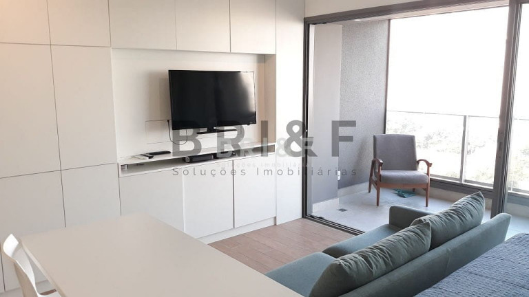 Imagem Apartamento com 1 Quarto para Alugar, 43 m² em Brooklin - São Paulo