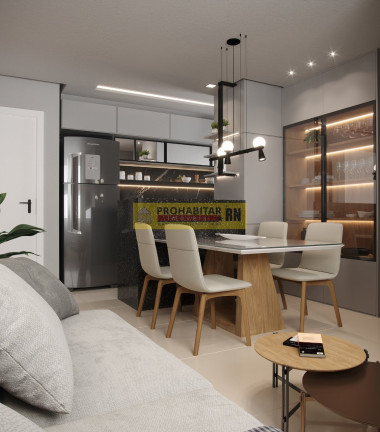 Imagem Casa de Condomínio com 2 Quartos à Venda, 55 m² em Lagoa Nova - Natal