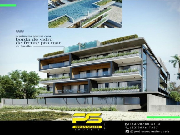Imagem Apartamento com 2 Quartos à Venda, 56 m² em Jardim Oceania - João Pessoa