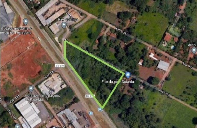 Terreno à Venda, 10.848 m² em Chácaras Recreio São Joaquim - Goiânia