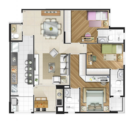 Imagem Apartamento com 4 Quartos à Venda, 173 m² em Centro - São Caetano Do Sul Imagem Apartamento com 4 Quartos à Venda, 173 m² em Centro - São Caetano Do Sul