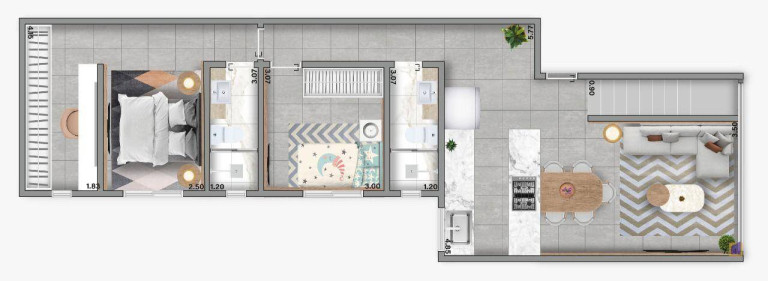 Imagem Imóvel com 2 Quartos à Venda, 152 m² em Ressacada - Itajaí