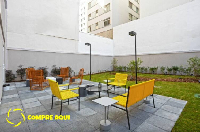 Imagem Apartamento com 1 Quarto à Venda, 24 m² em Higienópolis - São Paulo